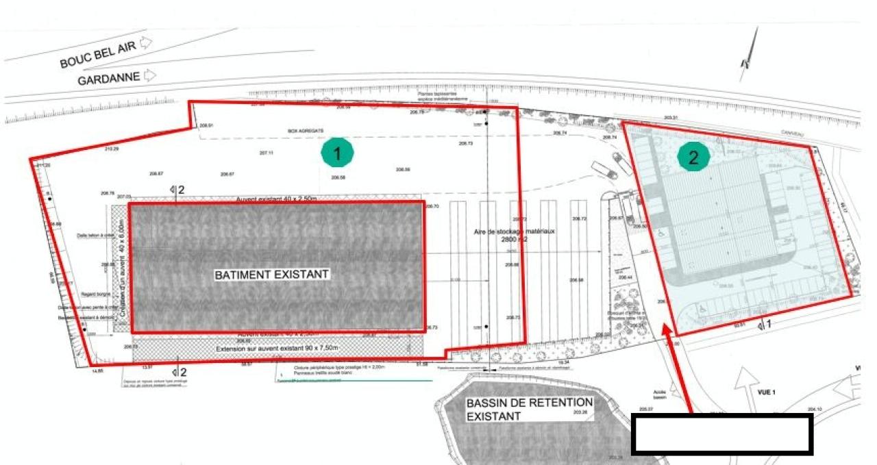 Local d'activité Bouc-Bel-Air 4000m² Location local d'activité Bouc-Bel-Air Bouches-du-Rhône OLACT2530610 1